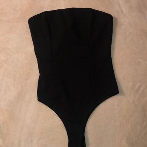 Shein strappless one piece